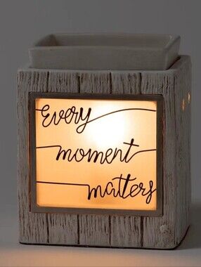 Every Moment Matters Wax Warmer • Retired BNIB